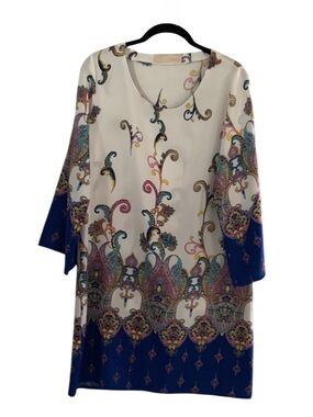 🆕A. Maglia Elegant Multicolor Patterned Dress 👗